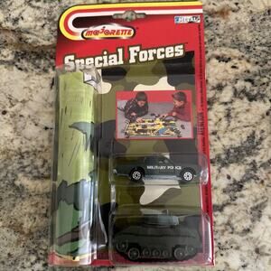 Majorette Special Forces Set Military Police And Tank Set